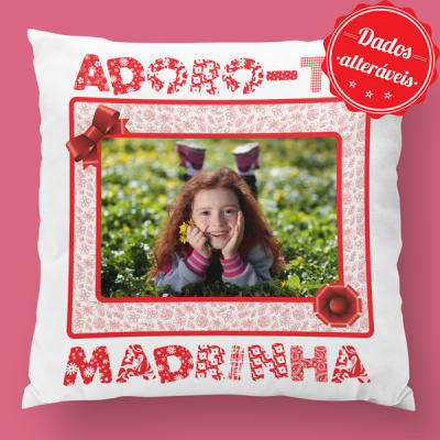almofada personalizada com foto em quadro de flores vermelhas almofada personalizada com foto em quadro de flores vermelhas